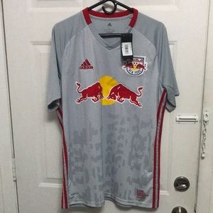 NWT Adidas NY Redbulls Jersey Men’s Large